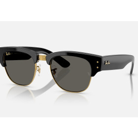 Ray Ban Mega Clubmaster Blacked Out Collection Ultra Black Sunglasses