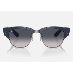 Ray Ban Mega Clubmaster Blue Polarized Sunglasses