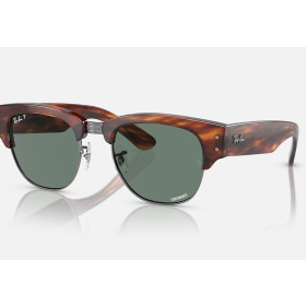 Ray Ban Mega Clubmaster Holiday Limited Polarized+ Lenses Green Polarized Sunglasses