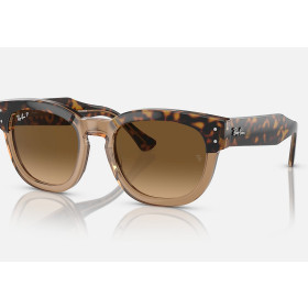Ray Ban Mega Hawkeye Brown Polarized Sunglasses
